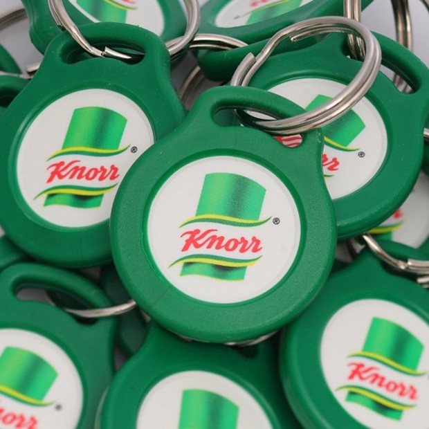 klíčenky se žetonem Knorr