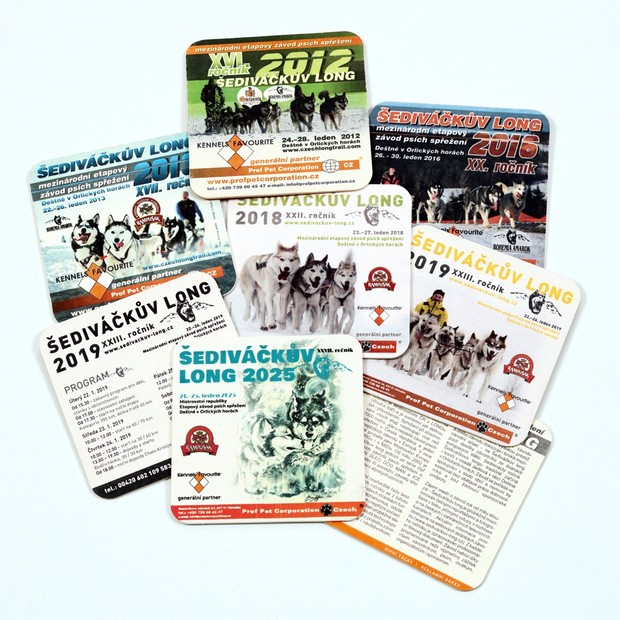 tácky pro závody - pozvánky, program